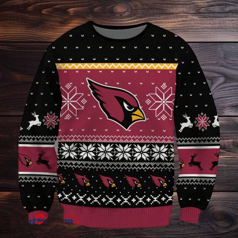 SPTBGSWT377 Arizona Cardinals Ugly Christmas Sweater SPTBGSWT377 Arizona Cardinals Ugly Christmas Sweater