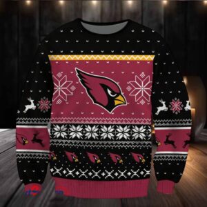 SPTBGSWT377 Arizona Cardinals Ugly Christmas Sweater