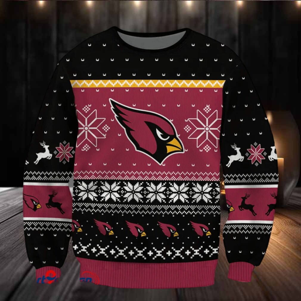SPTBGSWT377 Arizona Cardinals Ugly Christmas Sweater SPTBGSWT377 Arizona Cardinals Ugly Christmas Sweater