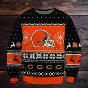 SPTBGSWT384 Cleveland Browns Ugly Christmas Sweater
