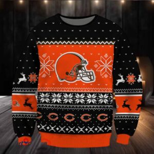 SPTBGSWT384 Cleveland Browns Ugly Christmas Sweater