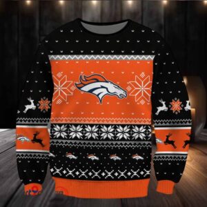 SPTBGSWT386 Denver Broncos Ugly Christmas Sweater