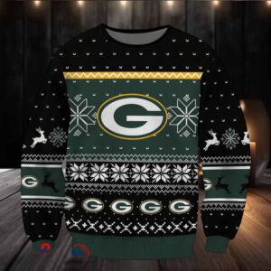 SPTBGSWT388 Green Bay Packers Ugly Christmas Sweater