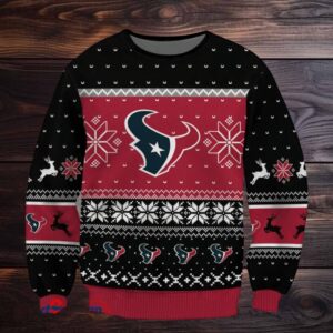 SPTBGSWT389 Houston Texans Ugly Christmas Sweater