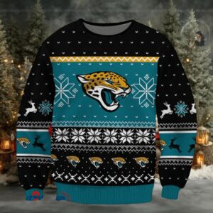SPTBGSWT391 Jacksonville Jaguars Ugly Christmas Sweater SPTBGSWT391 Jacksonville Jaguars Ugly Christmas Sweater