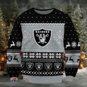 SPTBGSWT393 Las Vegas Raiders Ugly Christmas Sweater SPTBGSWT393 Las Vegas Raiders Ugly Christmas Sweater