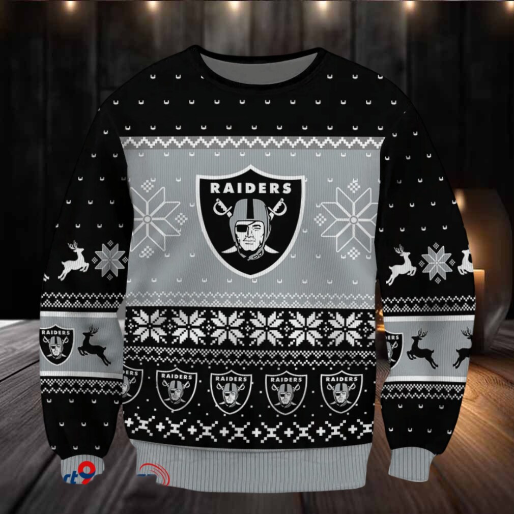 SPTBGSWT393 Las Vegas Raiders Ugly Christmas Sweater SPTBGSWT393 Las Vegas Raiders Ugly Christmas Sweater