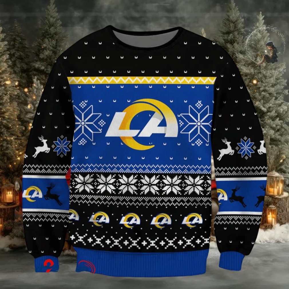 SPTBGSWT395 Los Angeles Rams Ugly Christmas Sweater SPTBGSWT395 Los Angeles Rams Ugly Christmas Sweater