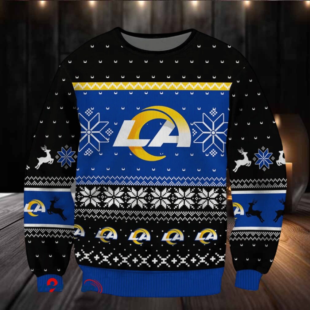 SPTBGSWT395 Los Angeles Rams Ugly Christmas Sweater SPTBGSWT395 Los Angeles Rams Ugly Christmas Sweater