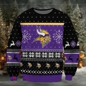 SPTBGSWT397 Minnesota Vikings Ugly Christmas Sweater SPTBGSWT397 Minnesota Vikings Ugly Christmas Sweater