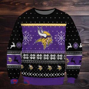 SPTBGSWT397 Minnesota Vikings Ugly Christmas Sweater