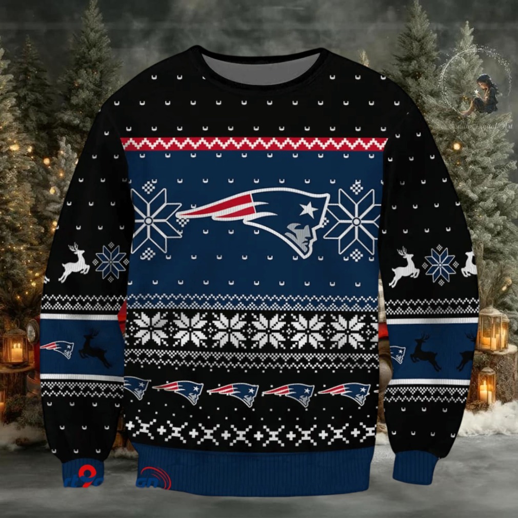 SPTBGSWT398 New England Patriots Ugly Christmas Sweater SPTBGSWT398 New England Patriots Ugly Christmas Sweater