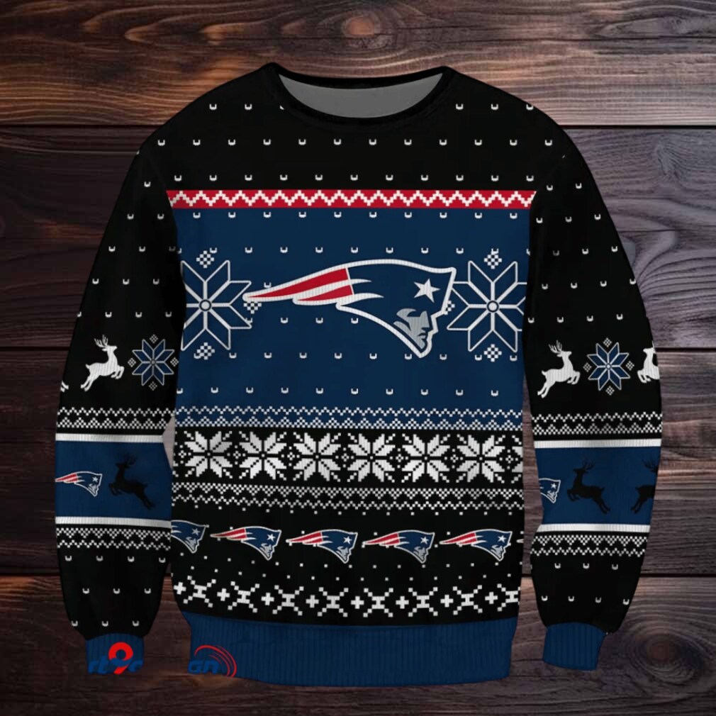 SPTBGSWT398 New England Patriots Ugly Christmas Sweater SPTBGSWT398 New England Patriots Ugly Christmas Sweater