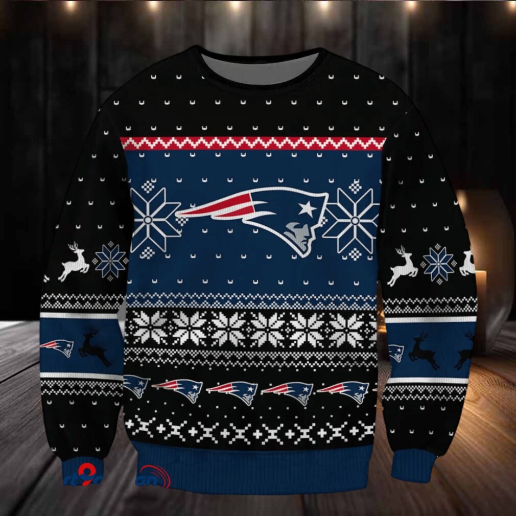 SPTBGSWT398 New England Patriots Ugly Christmas Sweater SPTBGSWT398 New England Patriots Ugly Christmas Sweater