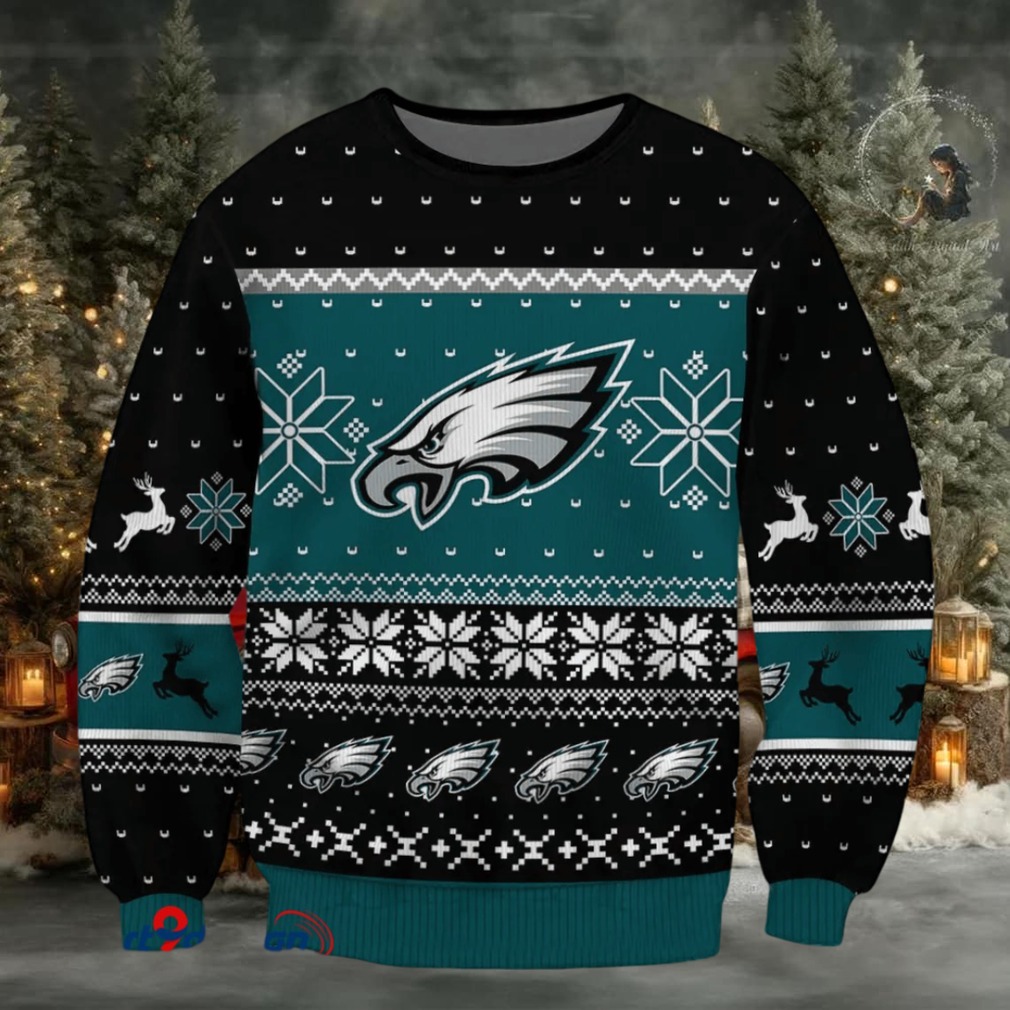 SPTBGSWT402 Philadelphia Eagles Ugly Christmas Sweater SPTBGSWT402 Philadelphia Eagles Ugly Christmas Sweater