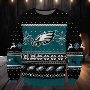 SPTBGSWT402 Philadelphia Eagles Ugly Christmas Sweater