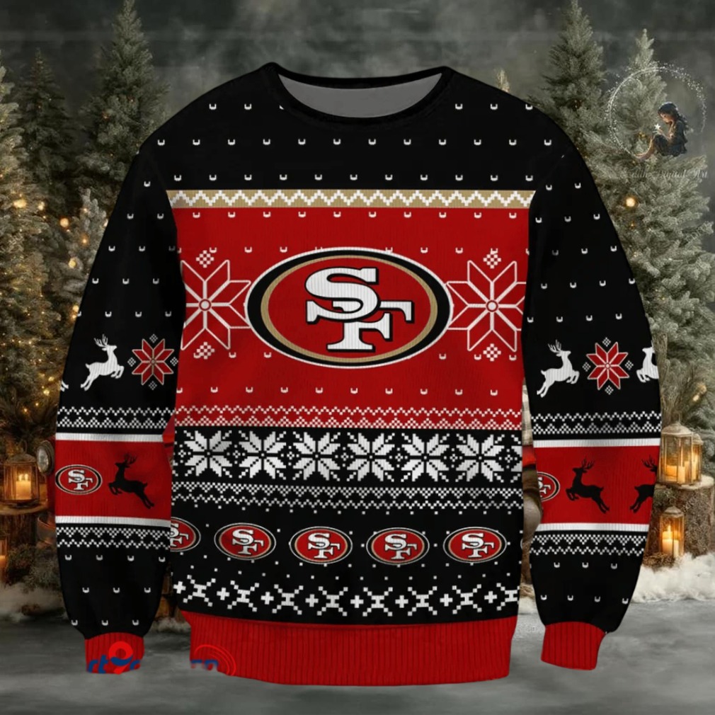 SPTBGSWT404 San Francisco 49ers Ugly Christmas Sweater SPTBGSWT404 San Francisco 49ers Ugly Christmas Sweater