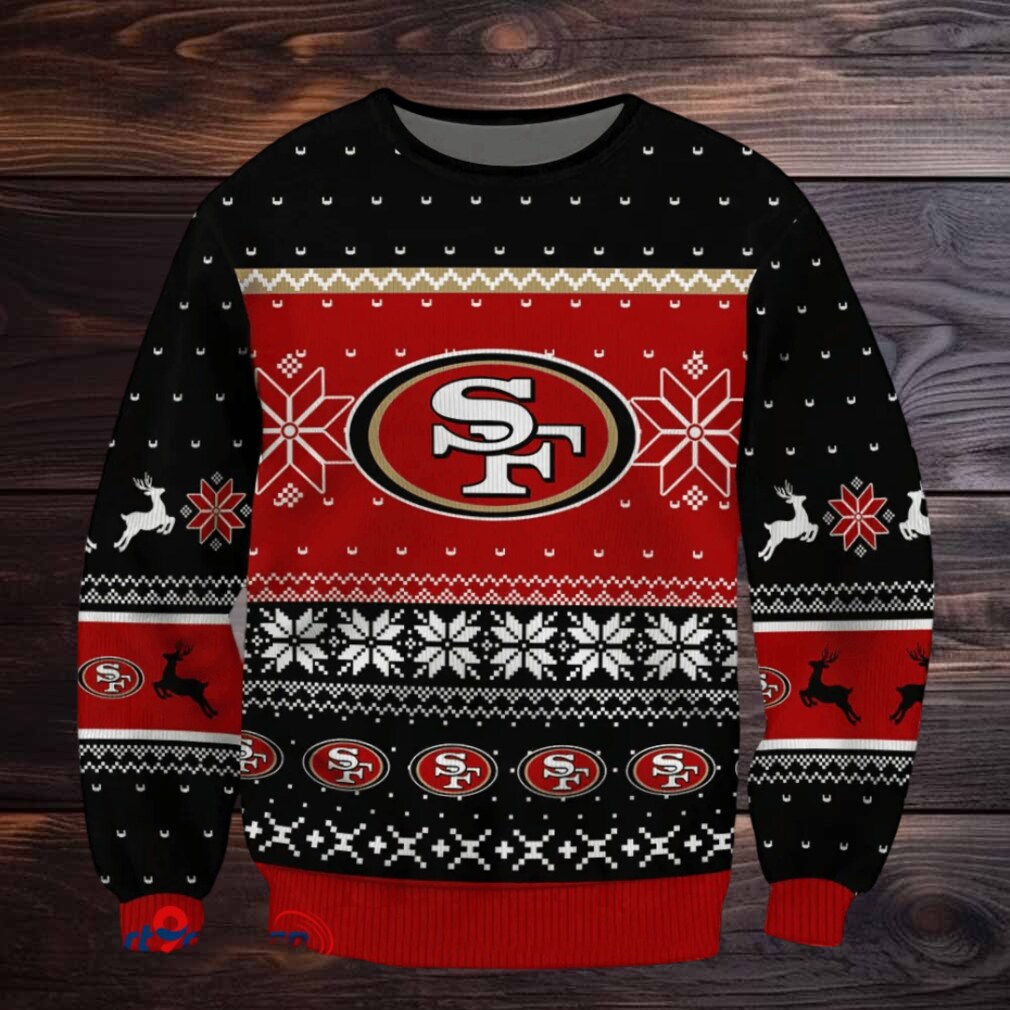 SPTBGSWT404 San Francisco 49ers Ugly Christmas Sweater SPTBGSWT404 San Francisco 49ers Ugly Christmas Sweater