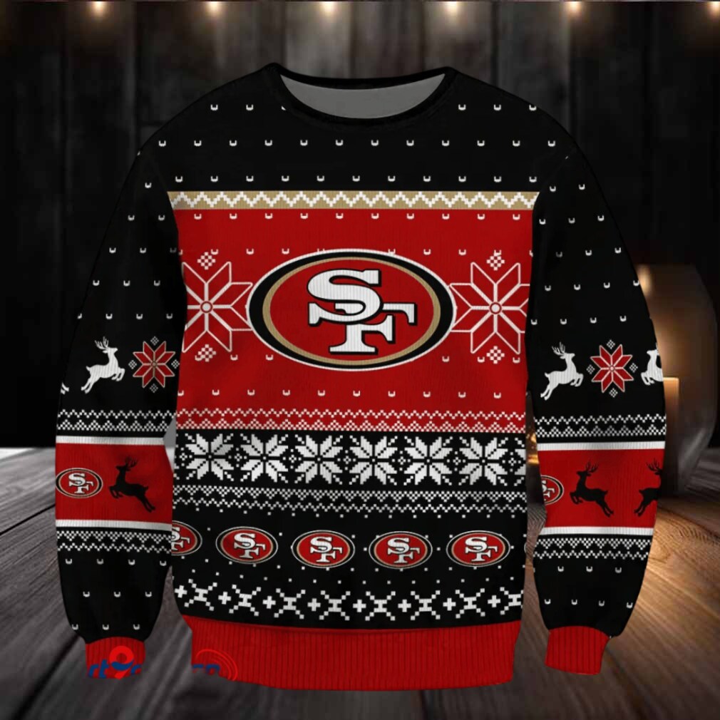 SPTBGSWT404 San Francisco 49ers Ugly Christmas Sweater SPTBGSWT404 San Francisco 49ers Ugly Christmas Sweater