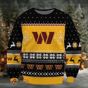 SPTBGSWT408 Washington Commanders Ugly Christmas Sweater SPTBGSWT408 SPTBGSWT408 Washington Commanders Ugly Christmas Sweater SPTBGSWT408
