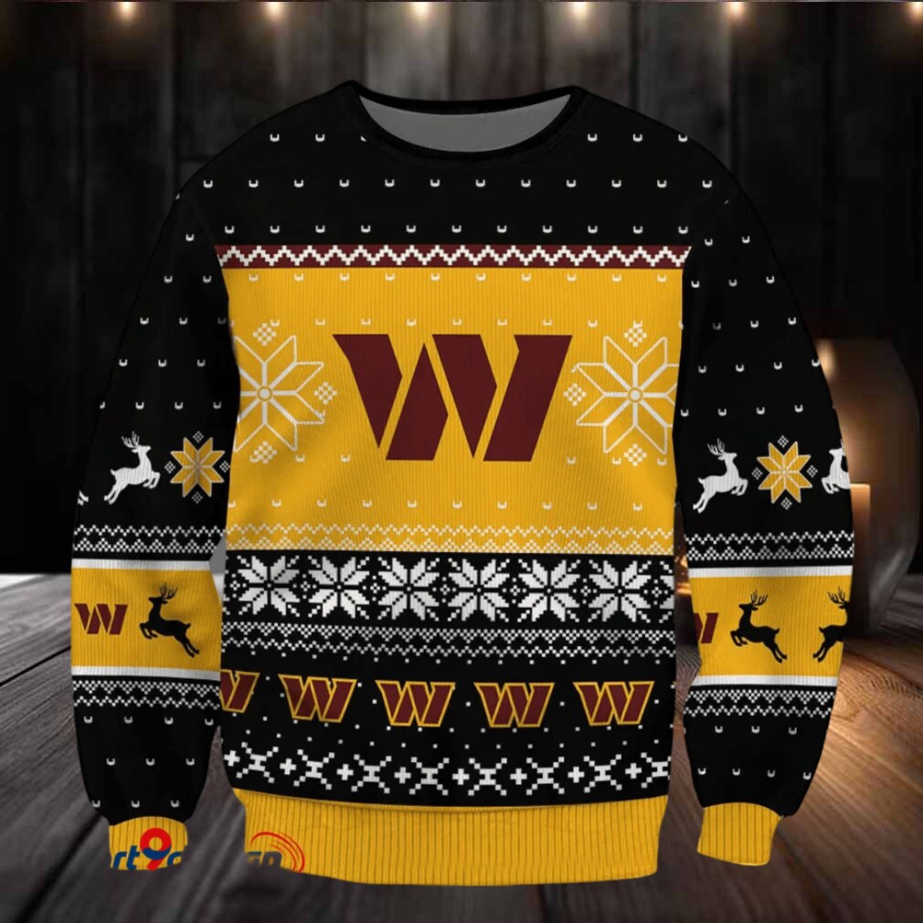 SPTBGSWT408 Washington Commanders Ugly Christmas Sweater SPTBGSWT408 SPTBGSWT408 Washington Commanders Ugly Christmas Sweater SPTBGSWT408