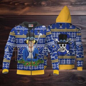 Sabo Ugly Christmas Sweater One Piece Anime 1k498 Fan Gift Stylist Unisex Cartoon Graphic Outfits Aop 3d Hoodie,