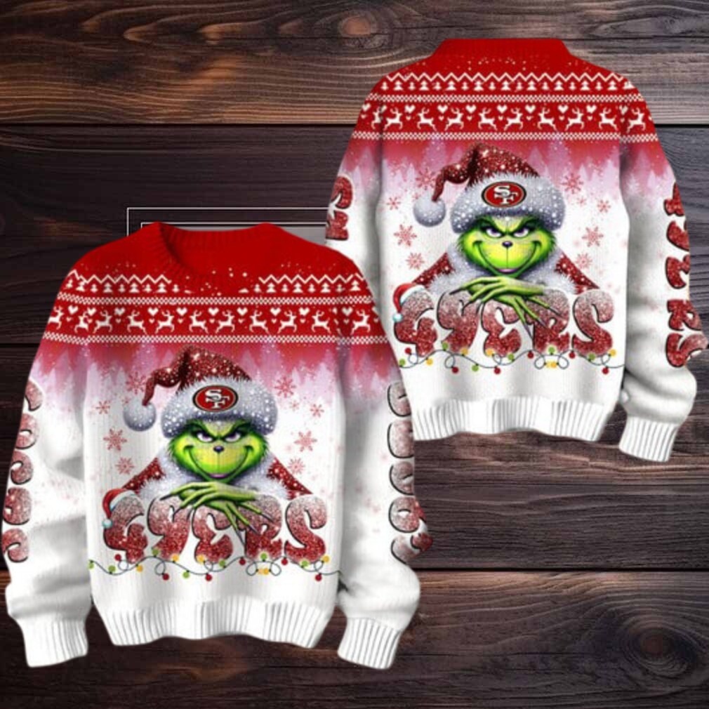 San Francisco 49ers Grinch Stolen Christmas Sweater San Francisco 49ers Grinch Stolen Christmas Sweater