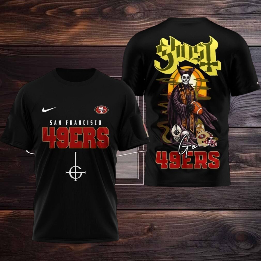 San Francisco 49ers NFL Ghost Band Shirt San Francisco 49ers NFL Ghost Band Shirt