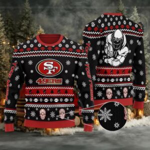 San Francisco 49ers Personalized Sweater 25 San Francisco 49ers Personalized Sweater 25