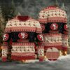 San Francisco 49ers Personalized Sweater 25 San Francisco 49ers Personalized Sweater 25
