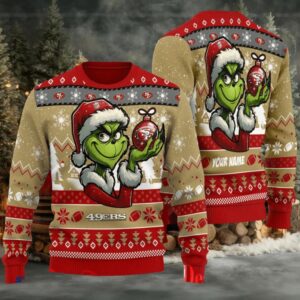 San Francisco 49ers Ugly Christmas Sweater BGSWT438 San Francisco 49ers Ugly Christmas Sweater BGSWT438