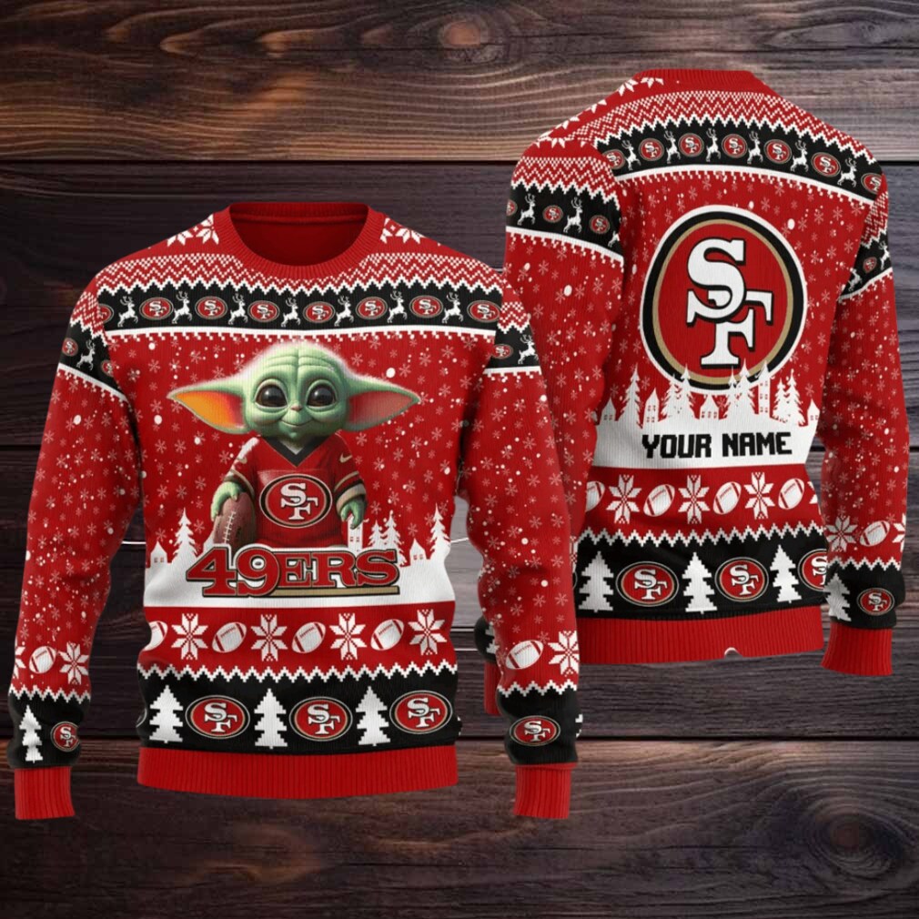 San Francisco 49ers Ugly Christmas Sweater BGSWT664 San Francisco 49ers Ugly Christmas Sweater BGSWT664