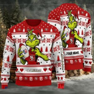 San Francisco 49ers Ugly Christmas Sweater BGSWT765 San Francisco 49ers Ugly Christmas Sweater BGSWT765