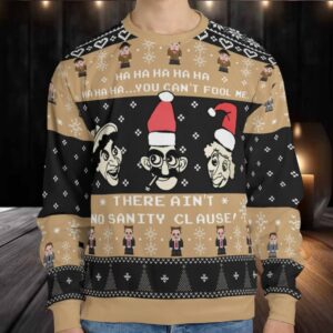 Sanity Clause The Marx Brothers Ugly Christmas Sweatshirt
