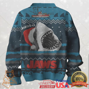 Santa Jaws Ugly Christmas Sweater
