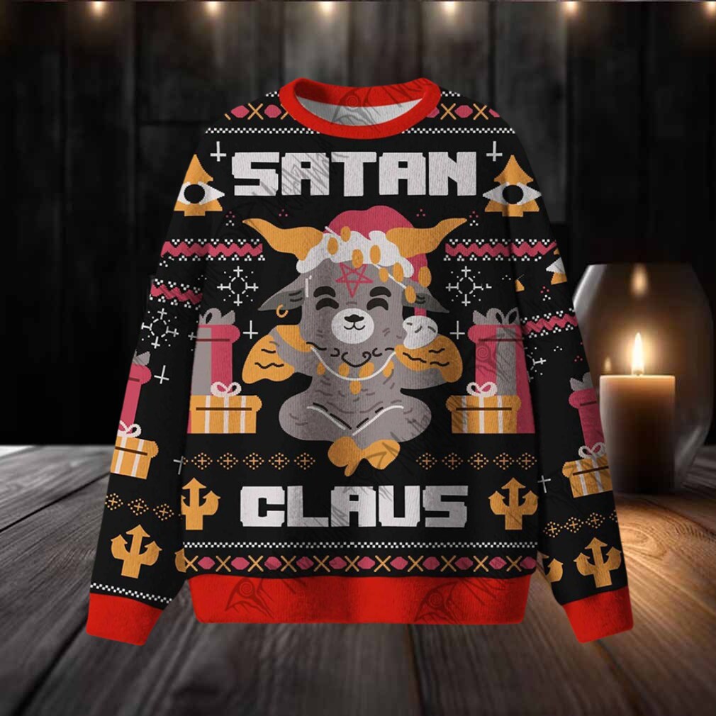 Satan Claus Ugly Sweatshirt