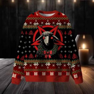 Satanic Goat Ugly Sweatshirts