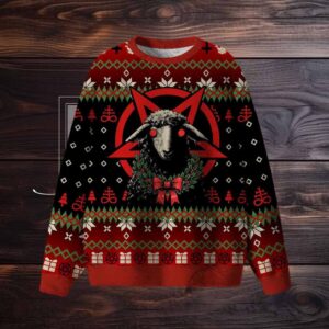 Satanic Goat Ugly Sweatshirts