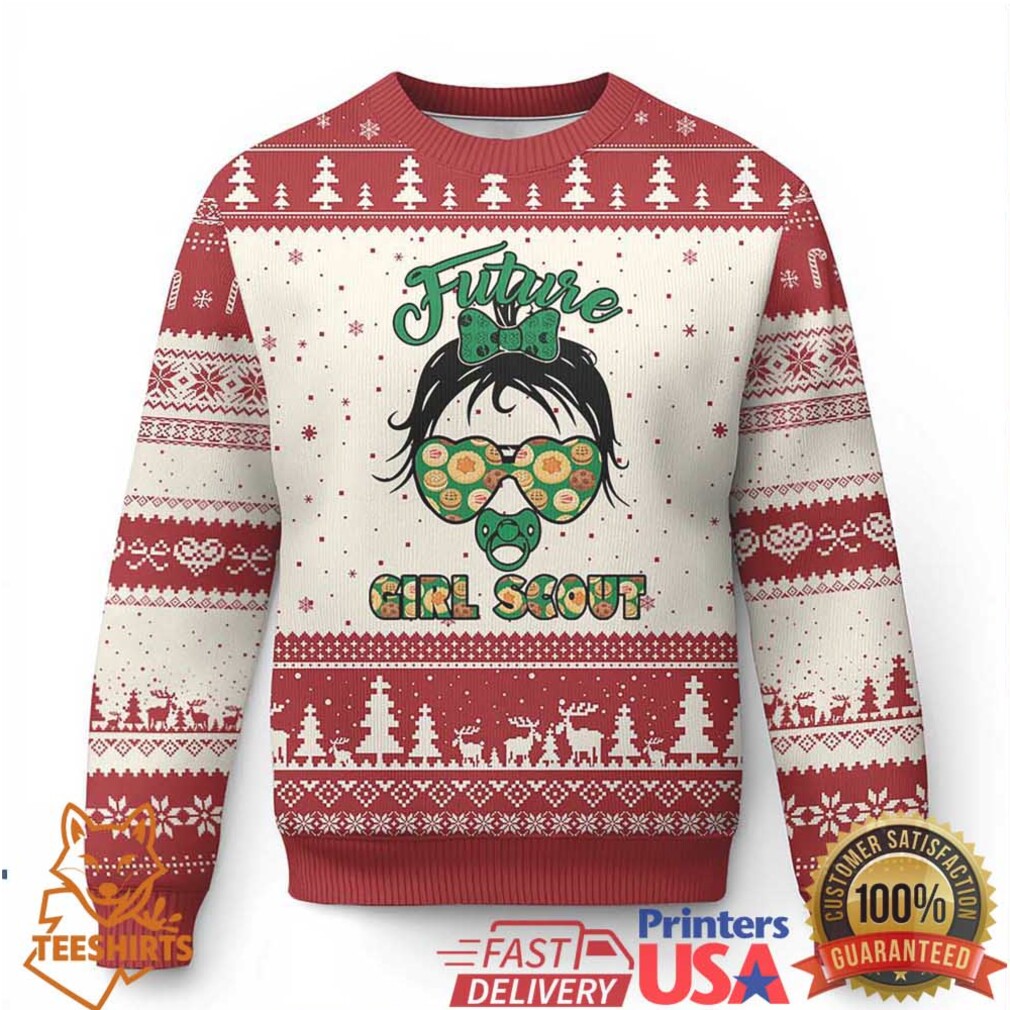 Scout Girl Cookie Dealer Ugly Christmas Sweater Troop Leader Kidlife Little Bun Scout Girl Cookie Dealer Ugly Christmas Sweater Troop Leader Kidlife Little Bun