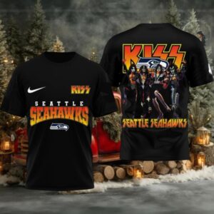 Seattle Seahawks NFL Kiss Band Shirt