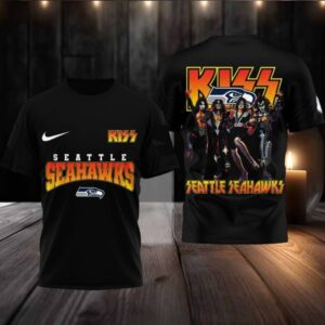 Seattle Seahawks NFL Kiss Band Shirt