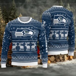 Seattle Seahawks NFL Ugly Christmas Sweater Seattle Seahawks NFL Ugly Christmas Sweater
