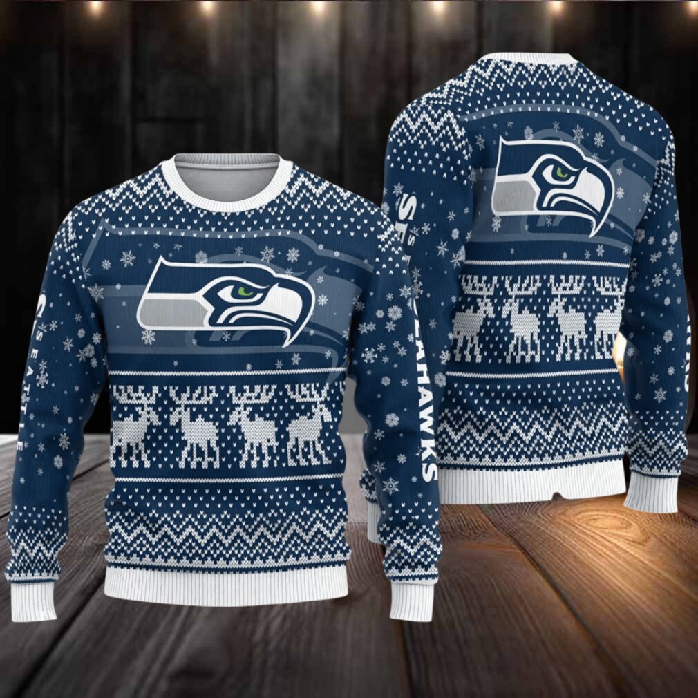 Seattle Seahawks NFL Ugly Christmas Sweater Seattle Seahawks NFL Ugly Christmas Sweater