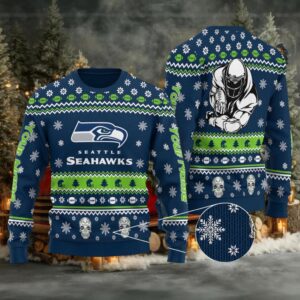 Seattle Seahawks Personalized Sweater 36 Seattle Seahawks Personalized Sweater 36
