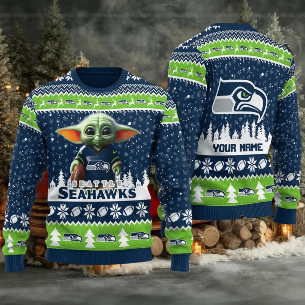 Seattle Seahawks Ugly Christmas Sweater BGSWT665 Seattle Seahawks Ugly Christmas Sweater BGSWT665