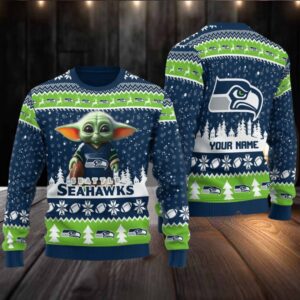 Seattle Seahawks Ugly Christmas Sweater BGSWT665
