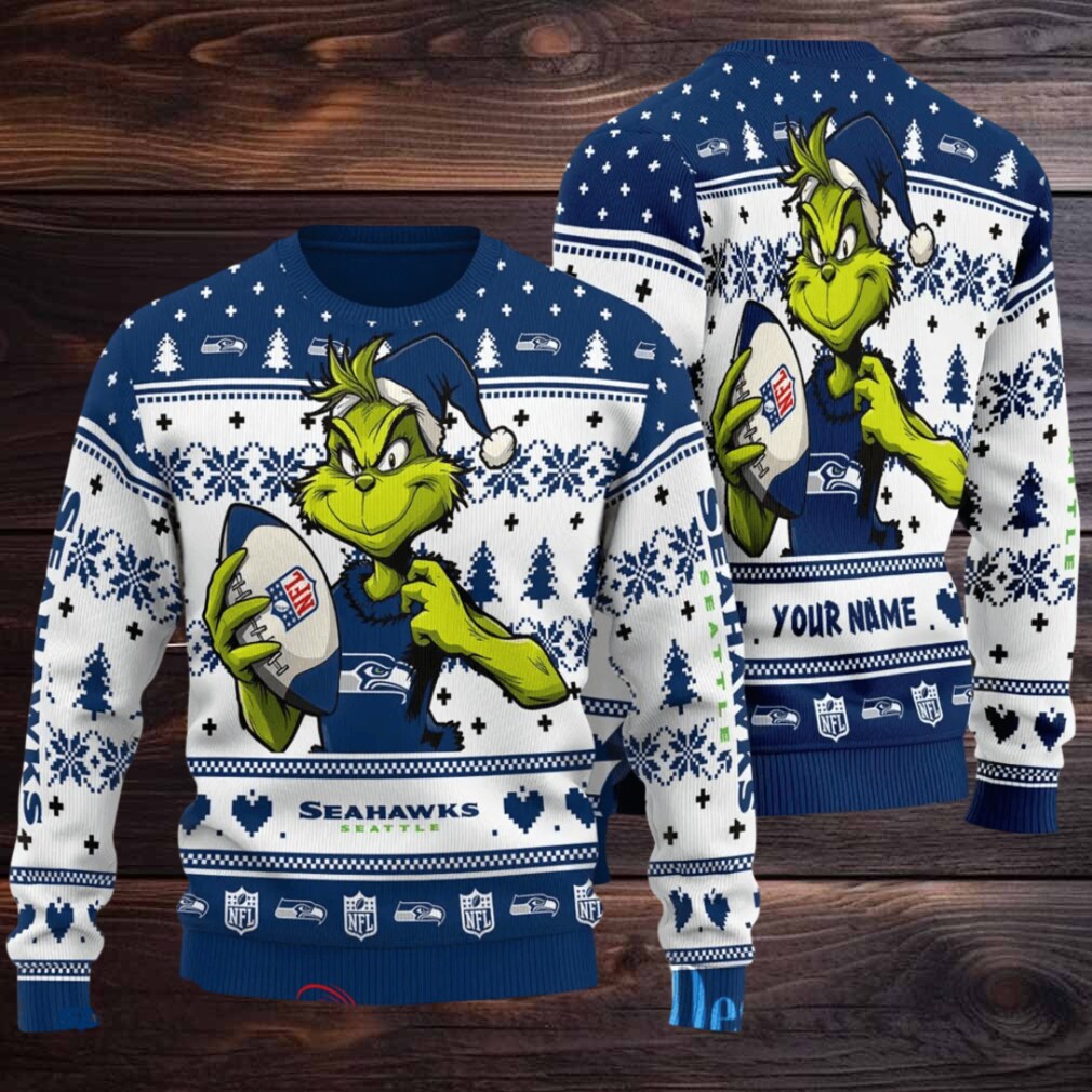 Seattle Seahawks Ugly Christmas Sweater BGSWT766 Seattle Seahawks Ugly Christmas Sweater BGSWT766