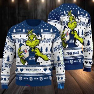 Seattle Seahawks Ugly Christmas Sweater BGSWT766