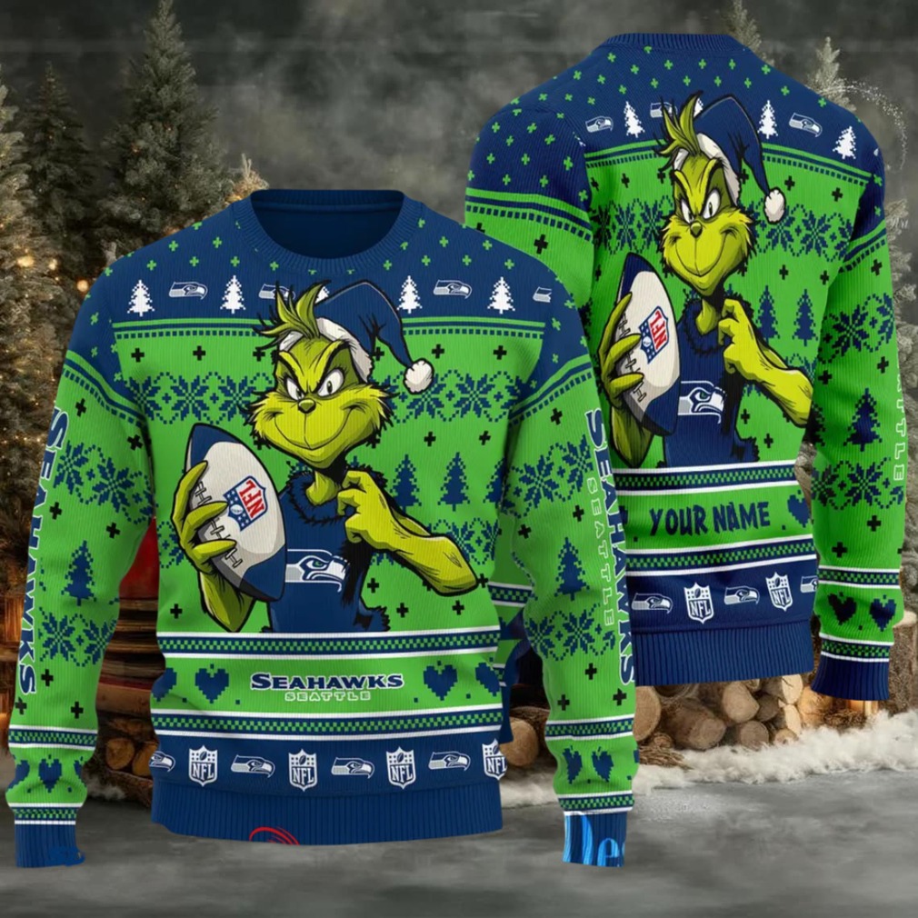 Seattle Seahawks Ugly Christmas Sweater BGSWT767 Seattle Seahawks Ugly Christmas Sweater BGSWT767