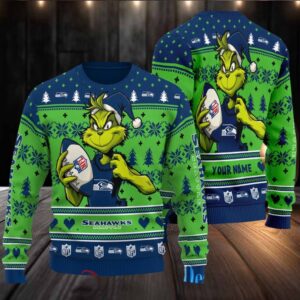 Seattle Seahawks Ugly Christmas Sweater BGSWT767